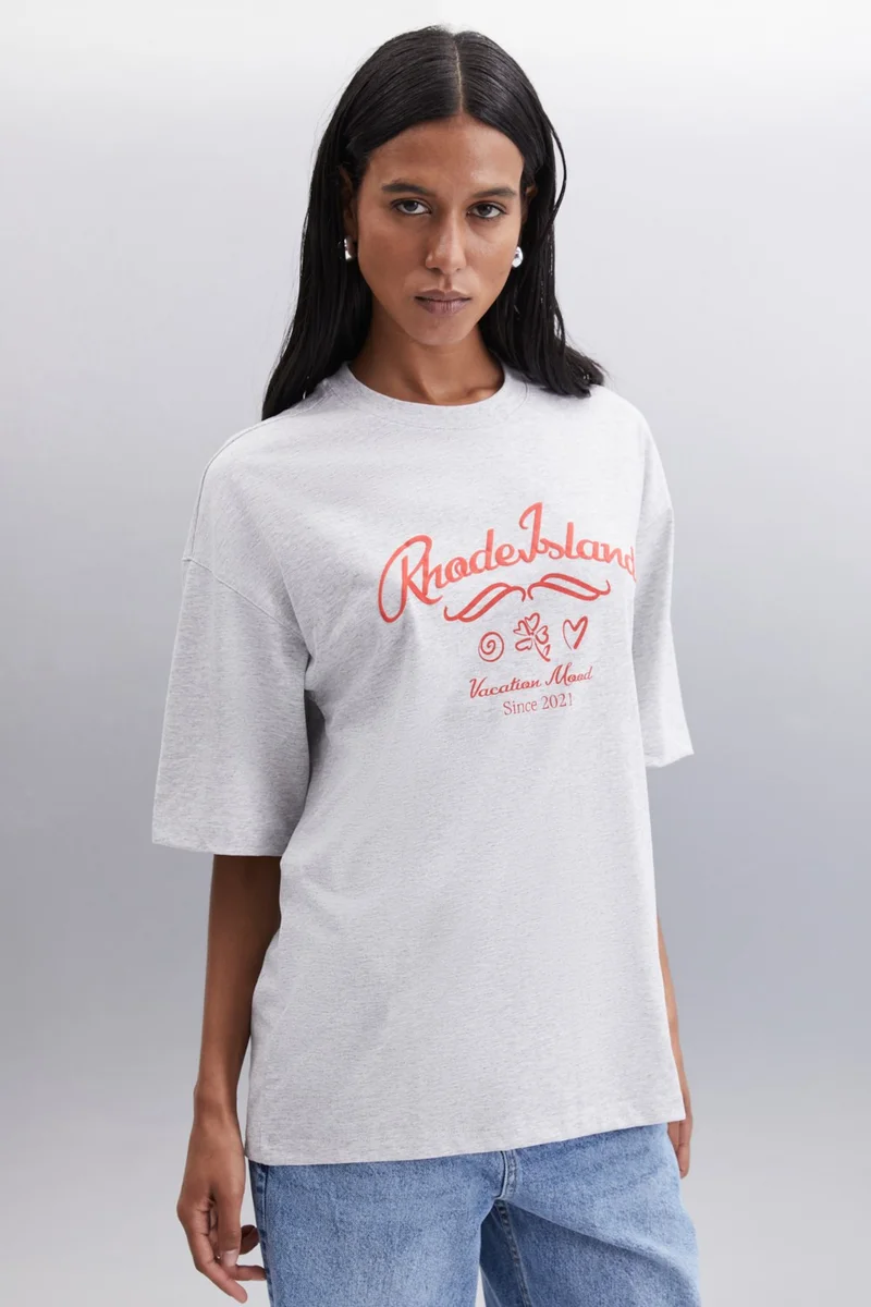 جريميلانج Enyger Cotton Women's T-Shirt