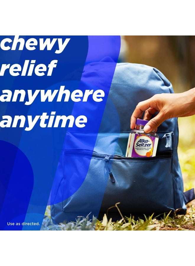 Alka-Seltzer Heartburn + Gas ReliefChews - Relief of Heartburn, Gas, Acid Indigestion, and Sour Stomach - Tropical Punch Flavors - 28 Count - Image 3