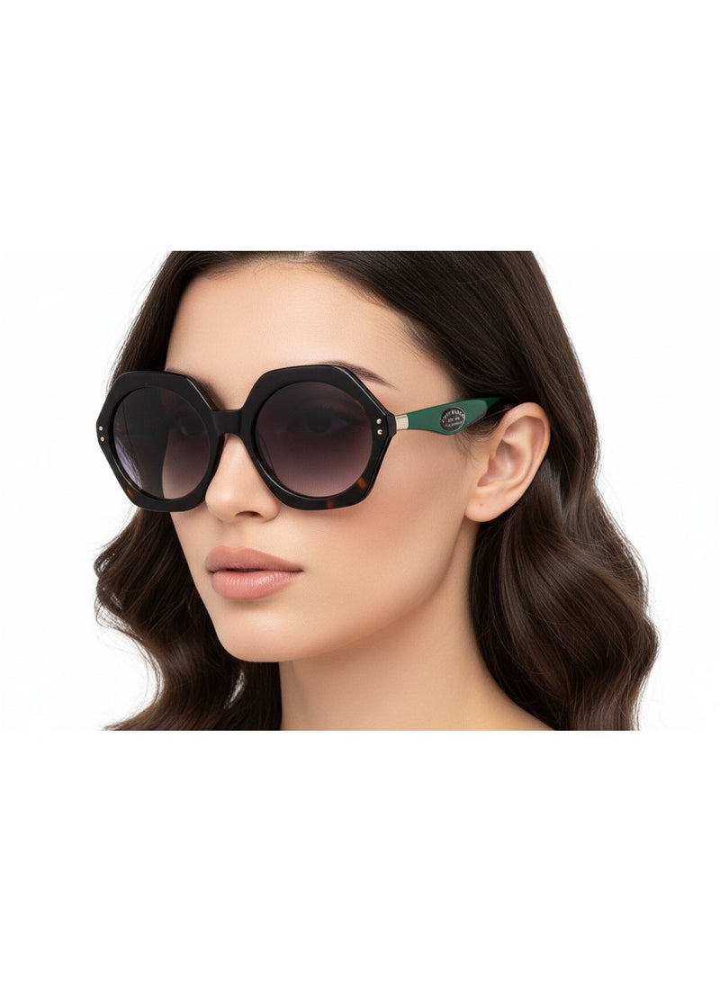 Enni Marco  Round  women  Sunglasses  100% UV protection   Italy - Image 1
