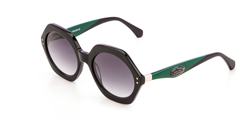Enni Marco  Round  women  Sunglasses  100% UV protection   Italy - Image 2