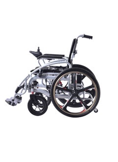Cool Baby Portable folding electric wheelchair, 24inch magnesium alloy rear wheel, front wheel with shock absorption, electric wheelchair for adults, electric wheelchair for the elderly  - Image 4