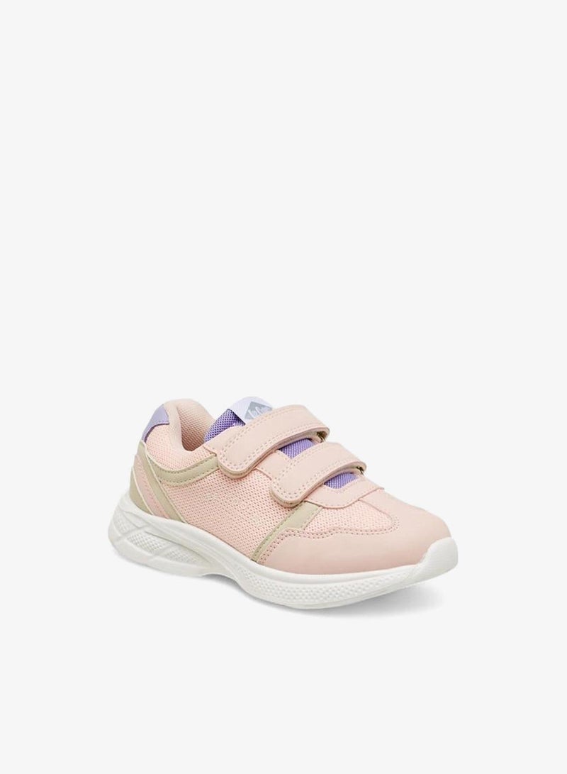 Lee Cooper Girls' Panelled School Sneakers With Hook And Loop Closure - Image 2