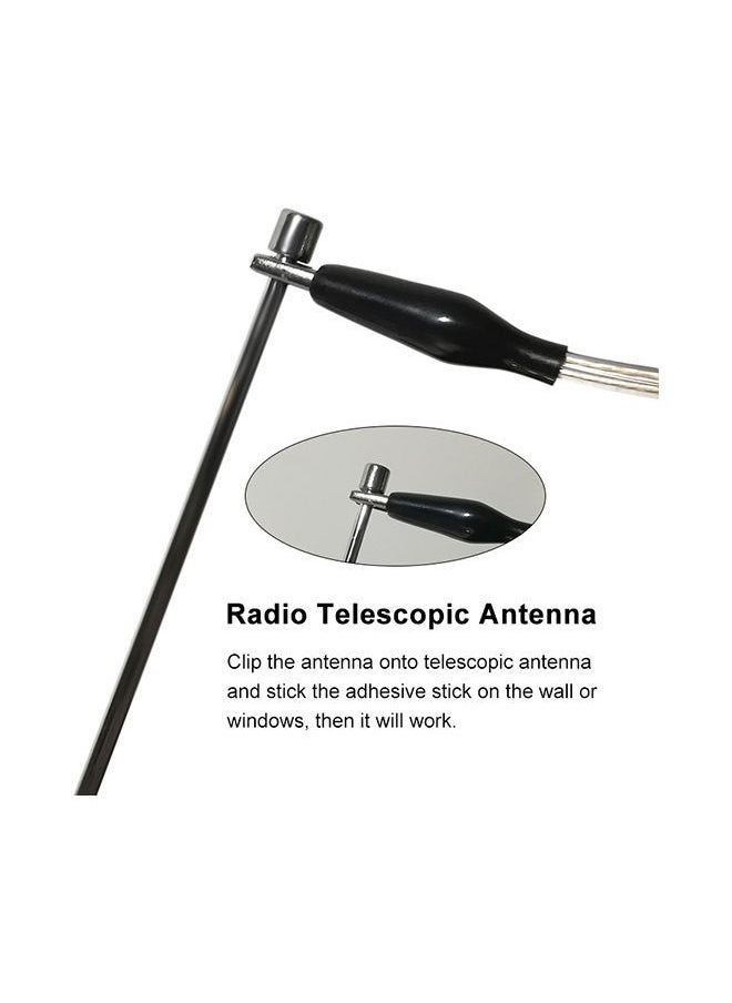 NIBEMINENT Radio Enhance Signal Antenna Black/Gold  - Image 4