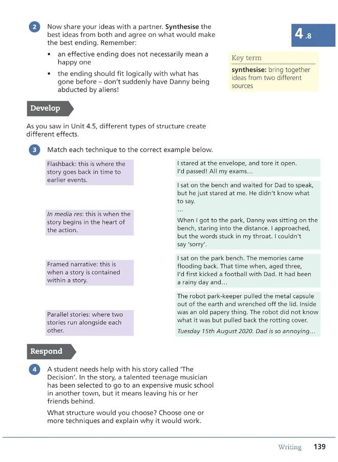 Lower Secondary English Student's Book: Stage 8 - Image 3