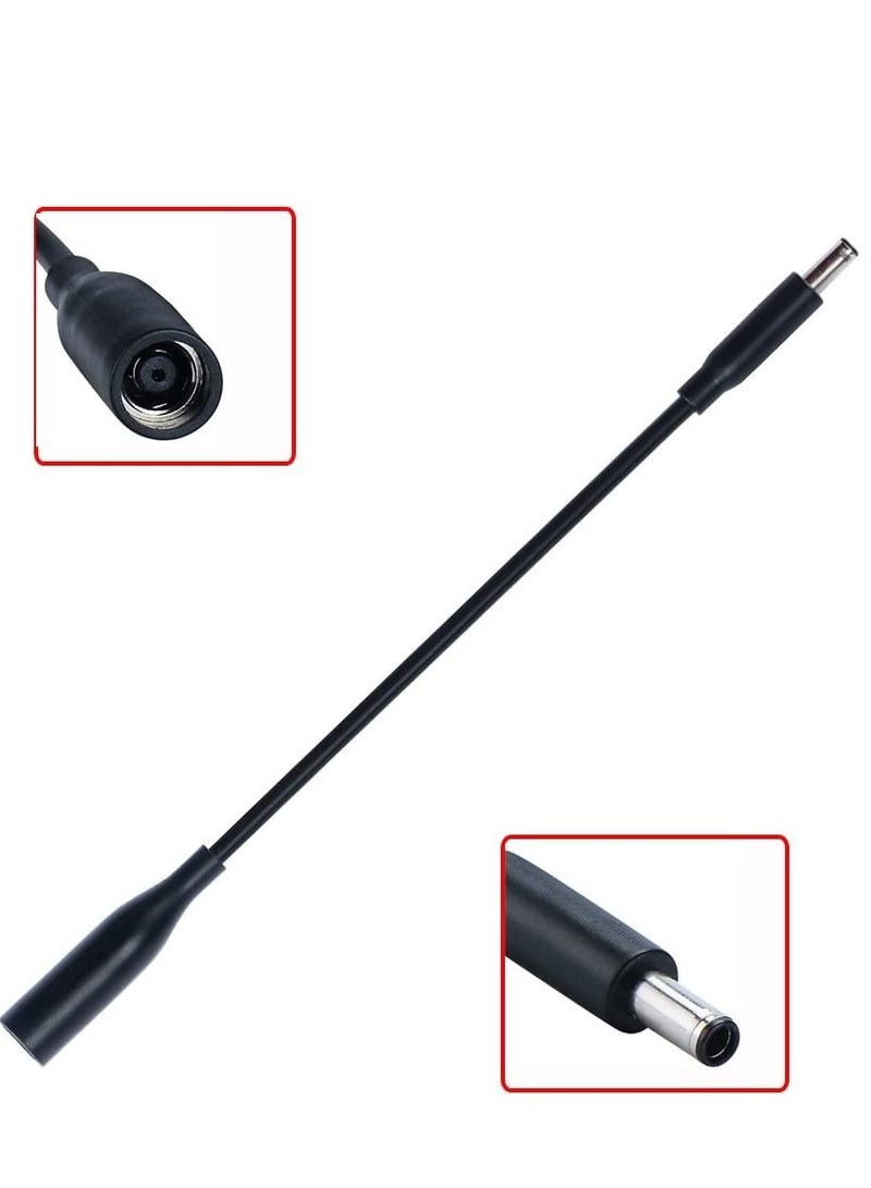 Ntech Female 7.4mm x 5.0mm to 4.5mm x3.0mm Male Charger Adapter Power Connector Converter Cable DC Jack for Dell - Image 2