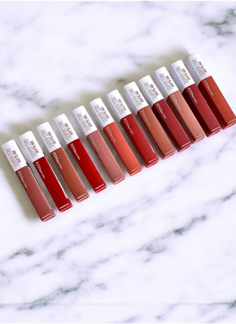 HULIABEAUTY 12 قطعة من ملمع شفاه سوبر ستاي حبر مطفي 