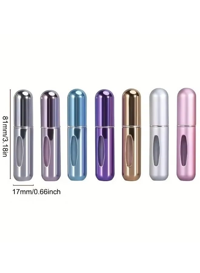 5 Piece Mini Portable Refillable Perfume Storage Bottle Set - Image 3
