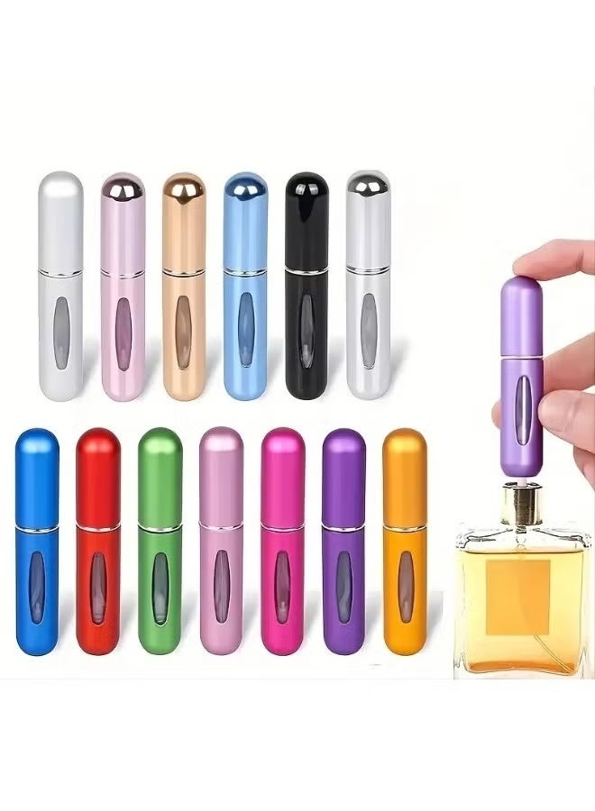 5 Piece Mini Portable Refillable Perfume Storage Bottle Set - Image 1