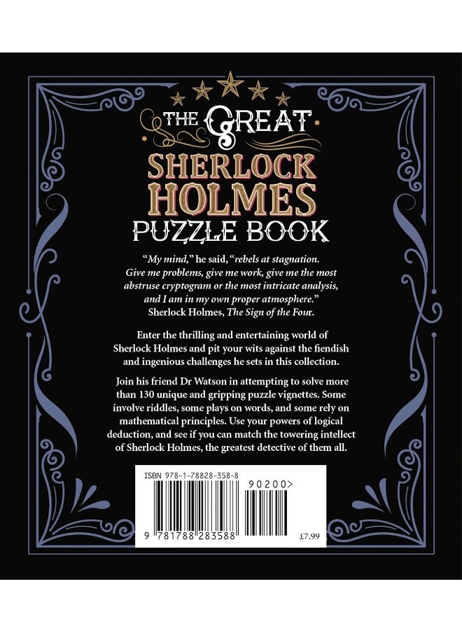 The Great Sherlock Holmes Puzzle Book: A Collection of Enigmas to Puzzle Even the Greatest Detective of All