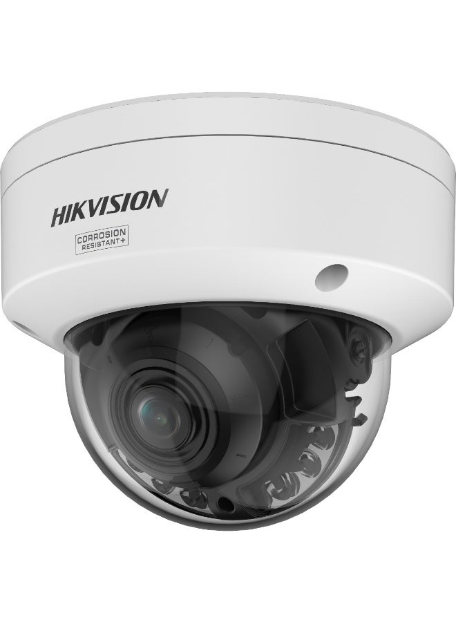 هيك فيجن DS-2CD2747G3T-LIZSY 4MP ColorVu Smart Hybrid Light IP Dome Camera, 2.8–12mm Motorized Varifocal Lens, F1.0 Super Aperture, 24/7 Full-Color Imaging, IR & White Light, AcuSense Person/Vehicle Detection, WDR, H.265+, IP67, IK10, Outdoor/Indoor PoE Network CCTV Camera - Image 3