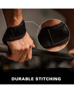 Cuken Lifting Straps, Straps for Gym, Weightlifting, Wristbands Gym Straps for Gym Women, Men, Weightlifting, Bodybuilding, Strength Training  - Image 3