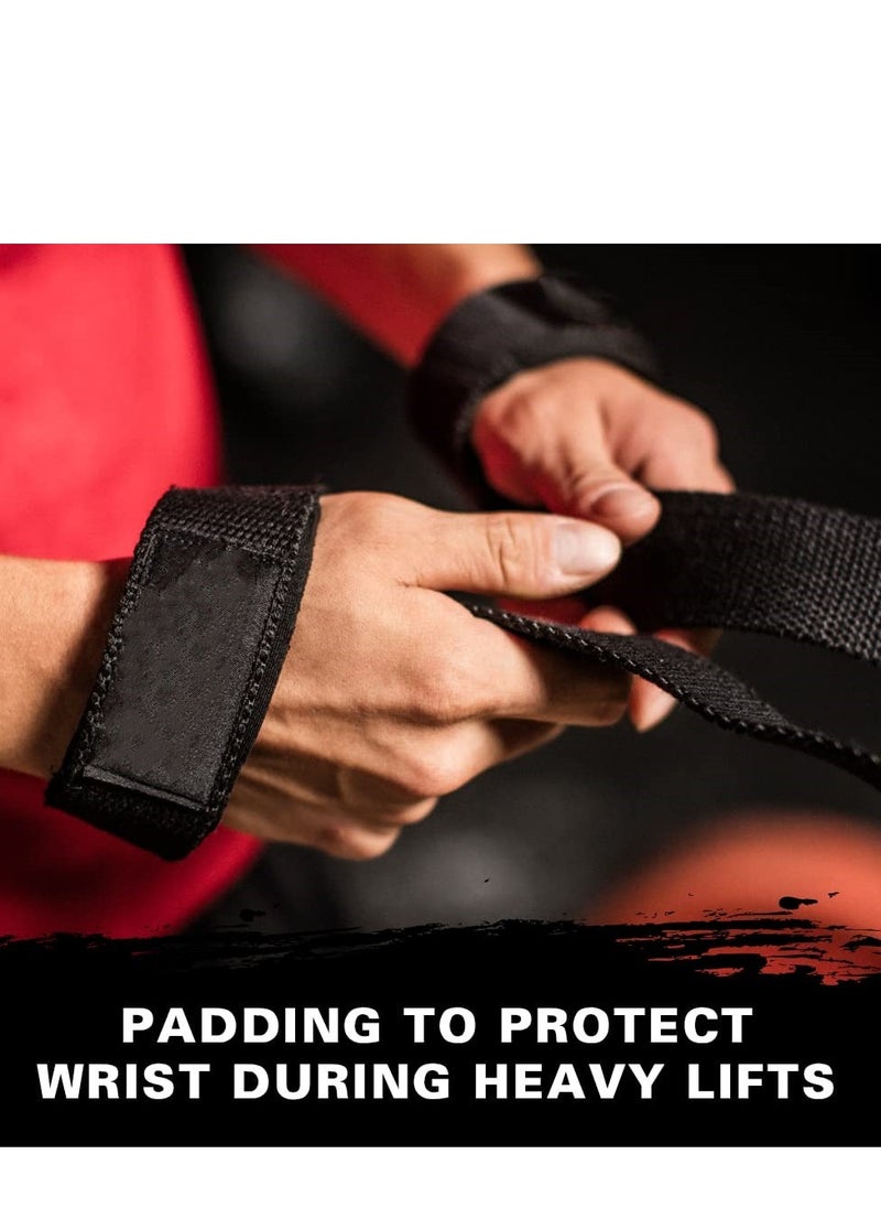 Lifting Straps, Straps for Gym, Weightlifting, Wristbands Gym Straps for Gym Women, Men, Weightlifting, Bodybuilding, Strength Training