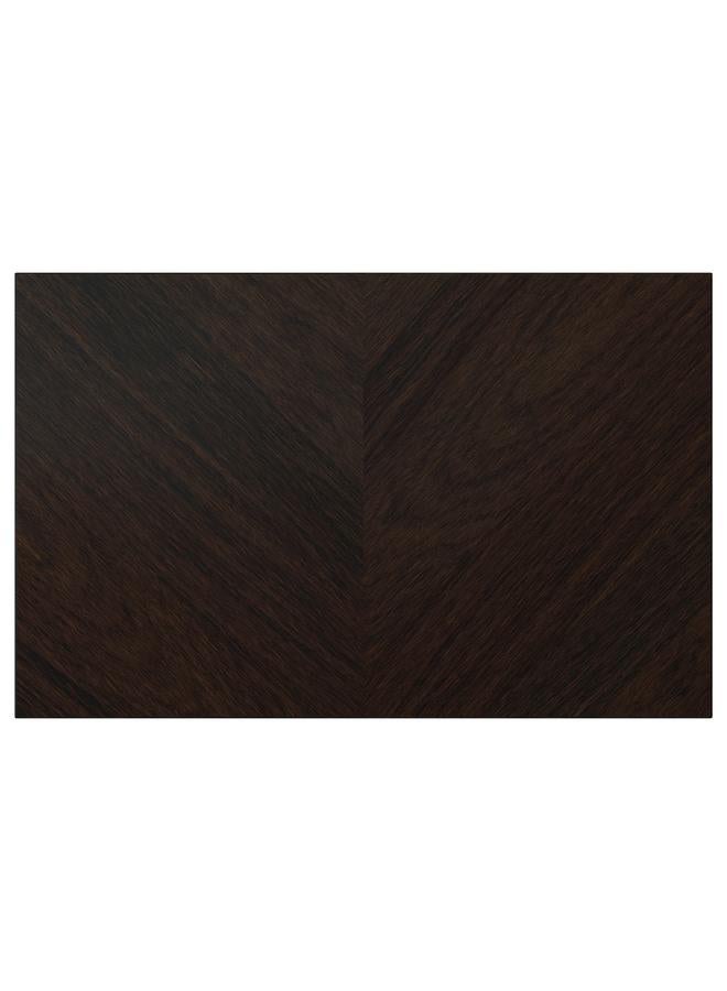 إيروريكس واجهة الباب/الدرج، قشرة خشب البلوط المصبوغة باللون البني الداكن، 60×38 سم - Image 1