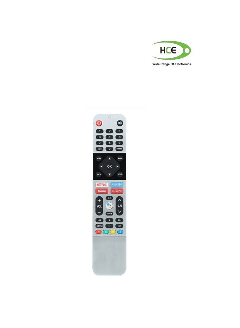 Universal Replacement Remote Control For All Skyworth Android Smart TV 55UB5500 55UB5550 50UB5560 43UB5500 43TB5000 43TB5050 43UB5550 43UB5560 Silver