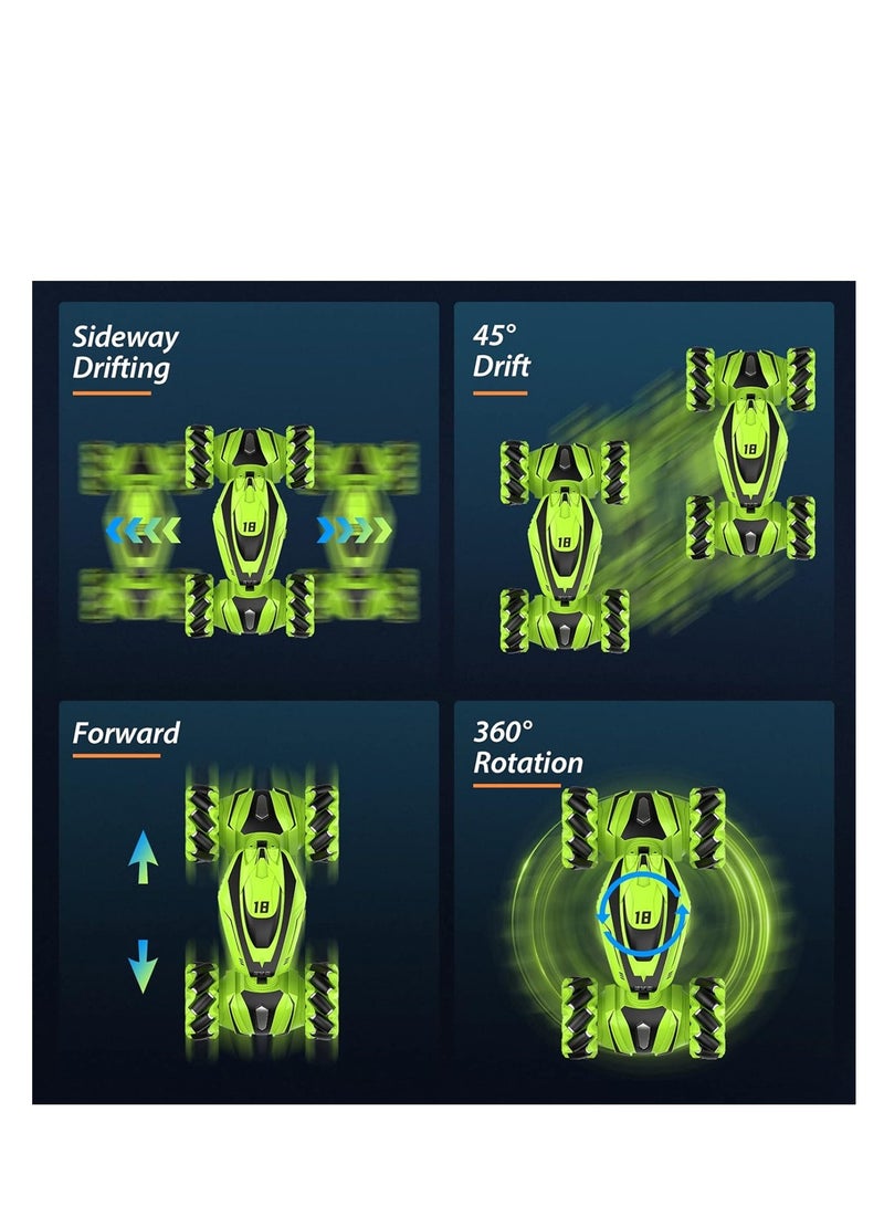 SYOSI Remote Control Car Gesture Sensing RC Stunt Toys for 6 to 12 Years Boys Girls Birthday Gifts Drift Hand Controlled Twist Cars Offroad 360° Rotation - Image 2