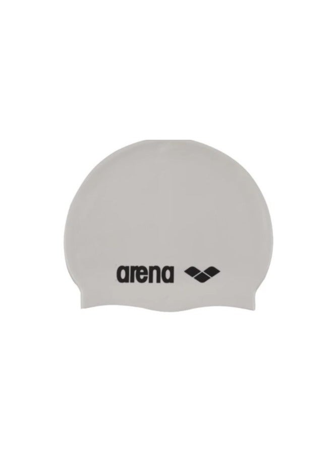 أرينا قبعة السباحة الكلاسيكية المصنوعة من السيليكون    اللون: أبيض