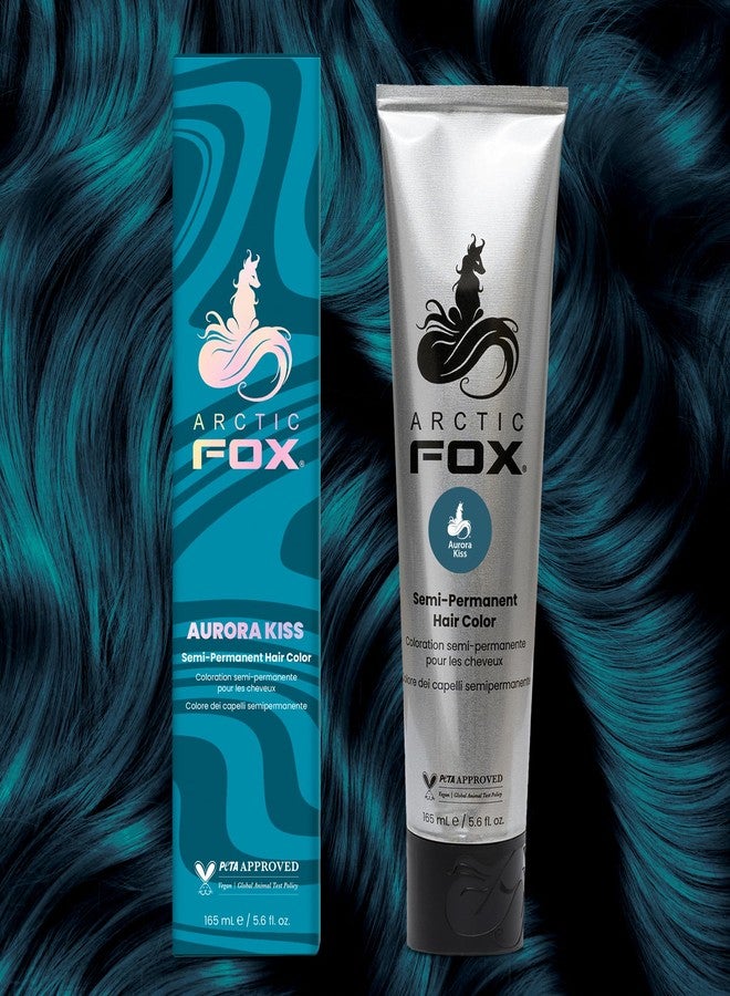 ARCTIC FOX Vegan and Cruelty-Free Semi-Permanent Hair Color Dye (5.6 Fl Oz, AURORA KISS) - Image 2