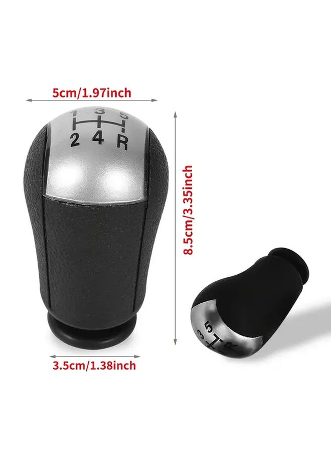 5 Speed Gear Lever Knob For Ford Focus Mondeo MK3 S Max Mustang - Image 2