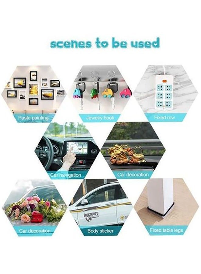 لاصق دبل فيس نانو شفاف قابل للغسيل 5 متر - Image 5