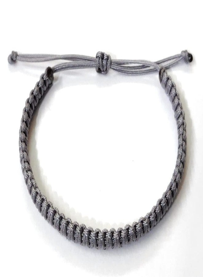 Jewel string grey bracelet for (unisex adult) - Image 4