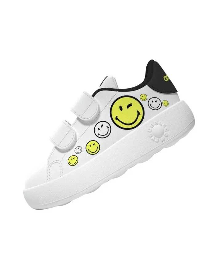 Adidas Adidas Advantage Smiley Cf I U White Sportswear Shoes For Baby