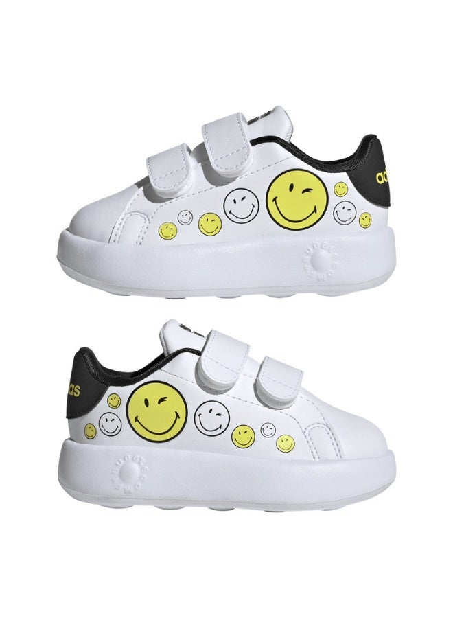 adidas أديداس سنيكرز سمايلي سي إف آي يو أبيض للأطفال - Image 1
