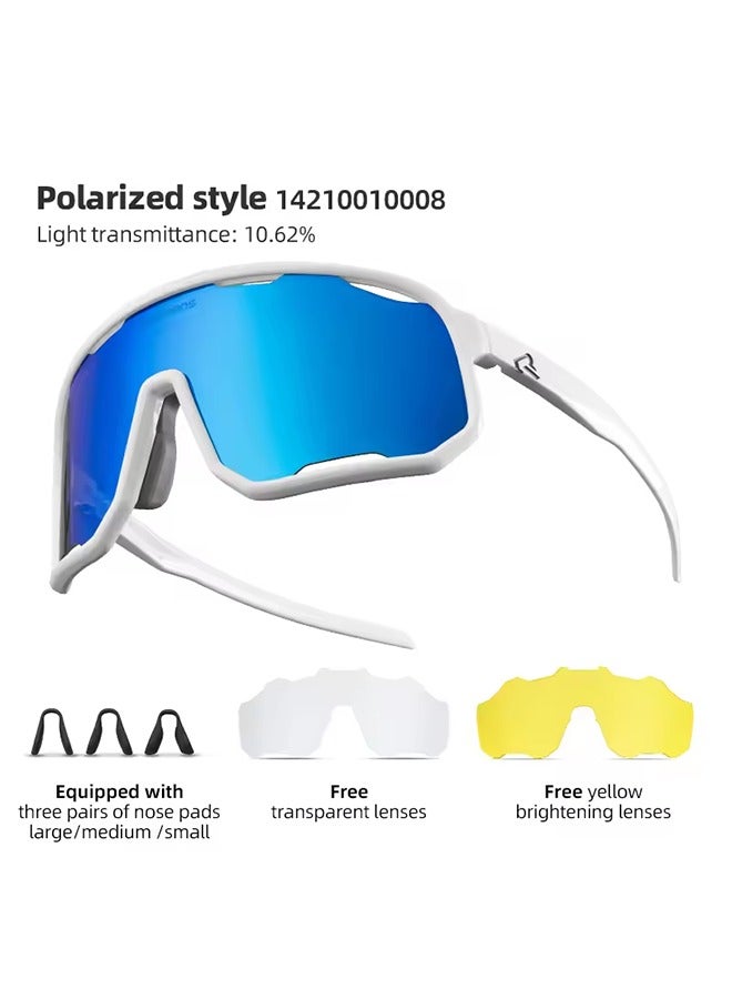 Rockbros ROCKBROS Polarized Sunglasses Outdoor Cycling Glasses Running UV400 Protection Racing Bike Goggles Sports Eyewear - Image 1
