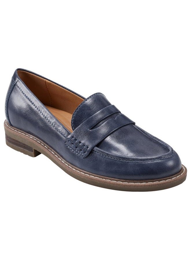 Earth Footwear Women's JAVAS Loafer, Blue 400, 9 - Image 1