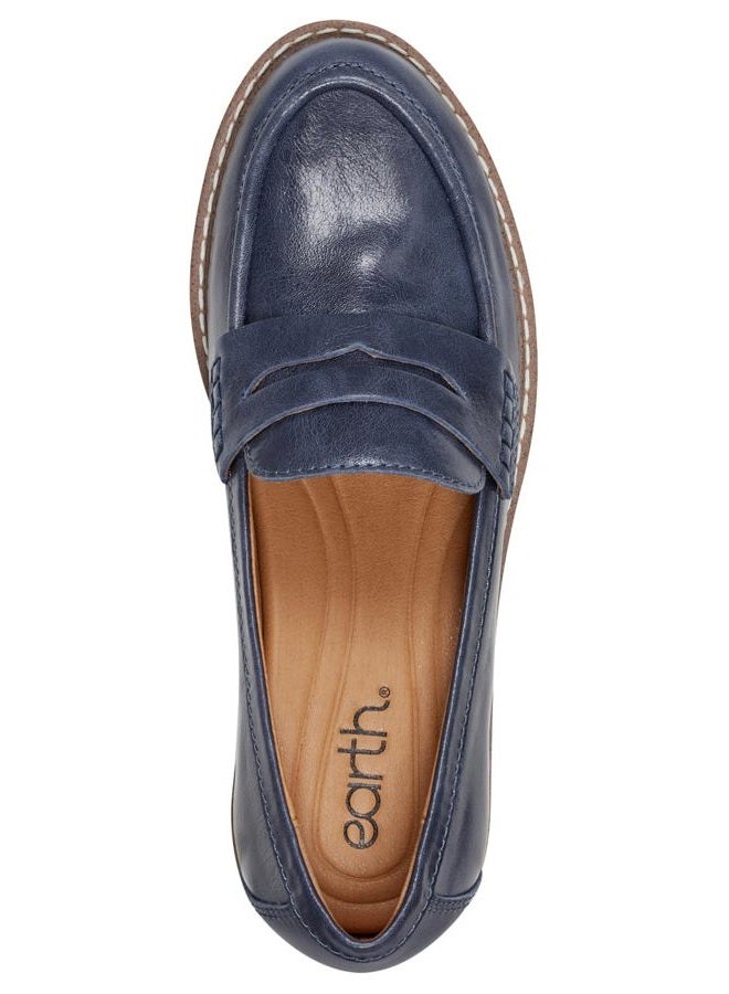 Earth Footwear Women's JAVAS Loafer, Blue 400, 9 - Image 2