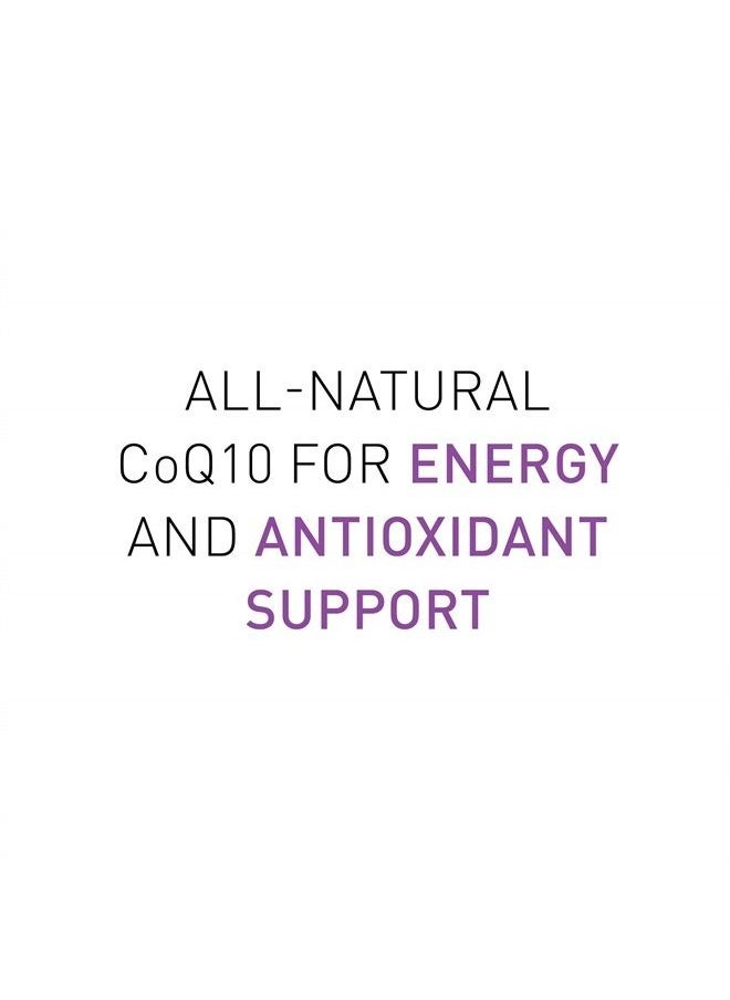 natural Factors - , Coenzyme Q10 400mg, CoQ10 Supplement for Energy, Heart and Antioxidant Support, 60 softgels (60 servings) - Image 1