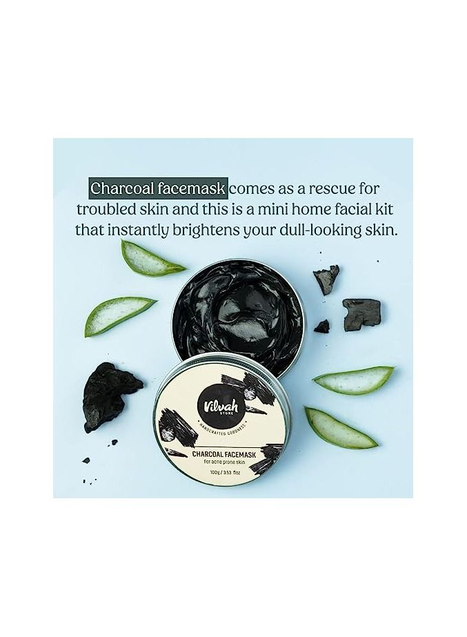 Vilvah Store Charcoal Facemask For Acne - Image 2