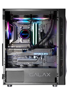 تروينورت كمبيوتر الألعاب True Nort، معالج إنتل كور i5-12400F، بطاقة RTX 4060، 16GB RAM، 1TB SSD، مبرد سائل 240mm، مزود طاقة 650 واط، ويندوز 11 برو، صندوق أسود  - Image 2