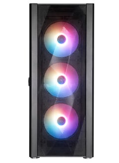 تروينورت كمبيوتر الألعاب True Nort، معالج إنتل كور i5-12400F، بطاقة RTX 4060، 16GB RAM، 1TB SSD، مبرد سائل 240mm، مزود طاقة 650 واط، ويندوز 11 برو، صندوق أسود  - Image 3
