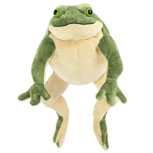 MorisMos Giant Frog Stuffed Animal Large Green Stuffed Frog Plush for Kids 22 Inch - Image 1
