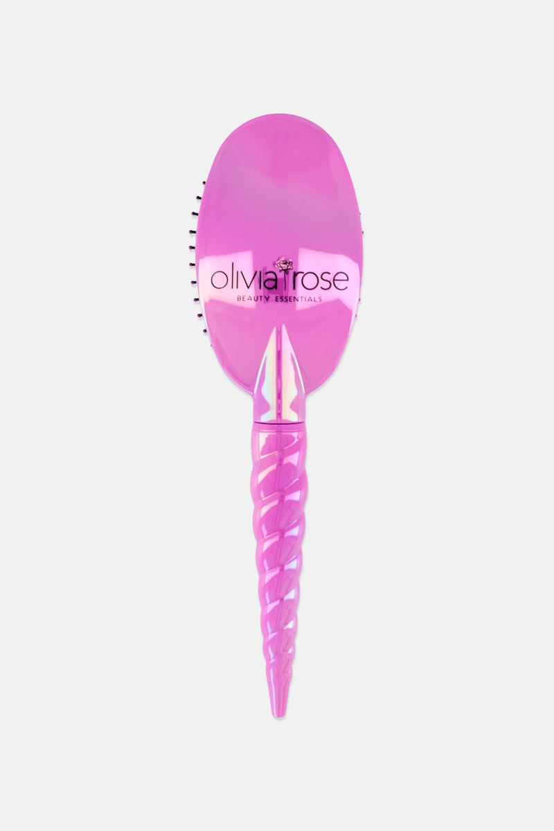 Olivia Rose Hair Brush, Purple - Image 4