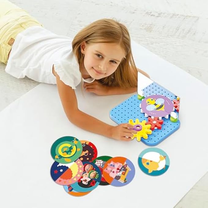 MIRRORELLO PUZZLE GAME FOR KIDS 18-PIECES SET, MULTICOLOR - Image 3