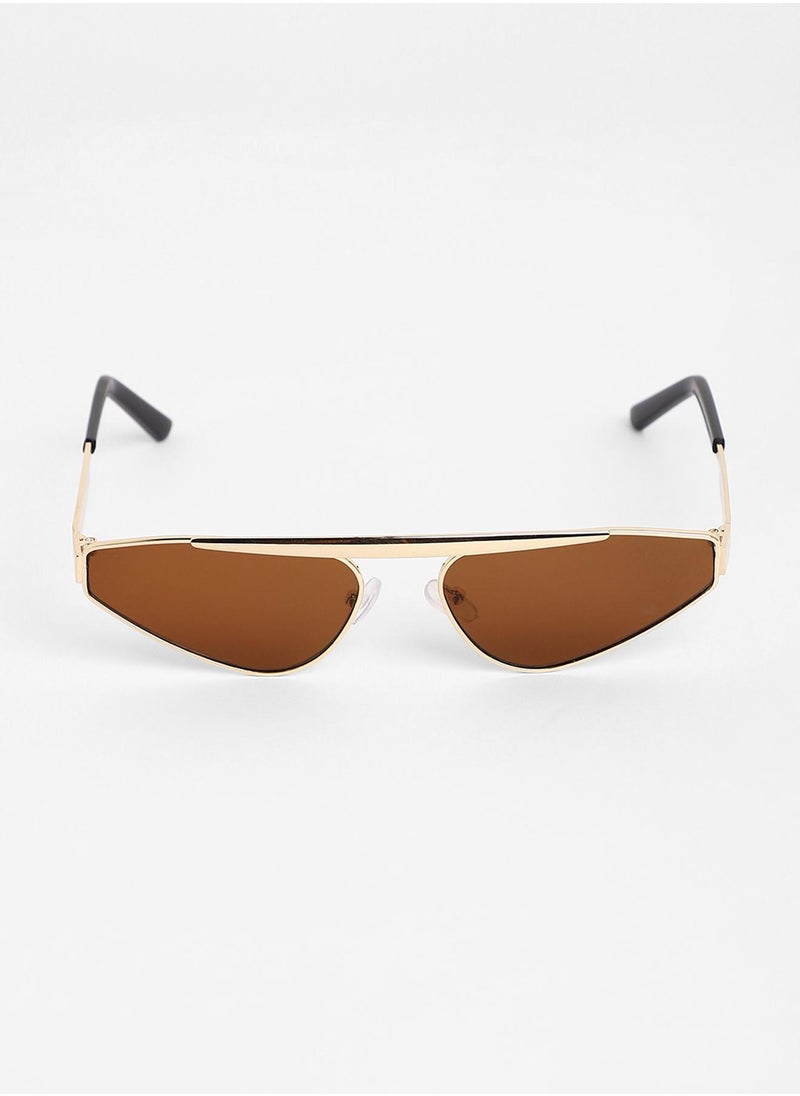 Haute Sauce - The Swish Cateye Sunglasses - Chocolate Brown - Image 1