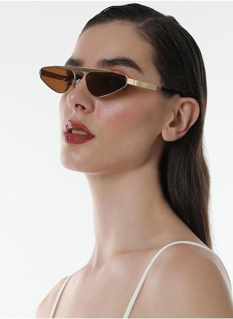 Haute Sauce - The Swish Cateye Sunglasses - Chocolate Brown - Image 1