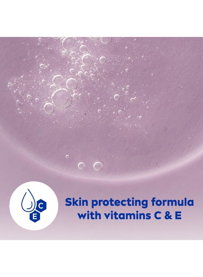 Nivea Fresh Powerfruit Shower Gel, Body Wash with Vitamins & Wild Berry Scent, Moisturising Formula, 250ml - Image 4