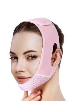 Generic Reusable Face Mask, Jaw Line Mask, Double Chin Lifter, Chin Patch, Chin Strap, V-Shape Strap, V-Shape Sagging Mask, Perfect as a Gift for a Friend  - Image 1