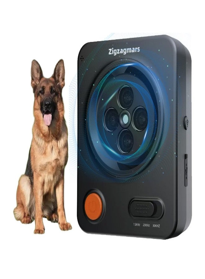 Zigzagmars Anti Barking Devices, Ultrasonic Barking Deterrent Devices with 3 Frequency Modes & 33FT, Waterproof Rechargeable Dog Bark Box Stop Barking Devices for Indoor Outdoor – No App Needed, Instant Use - Image 1
