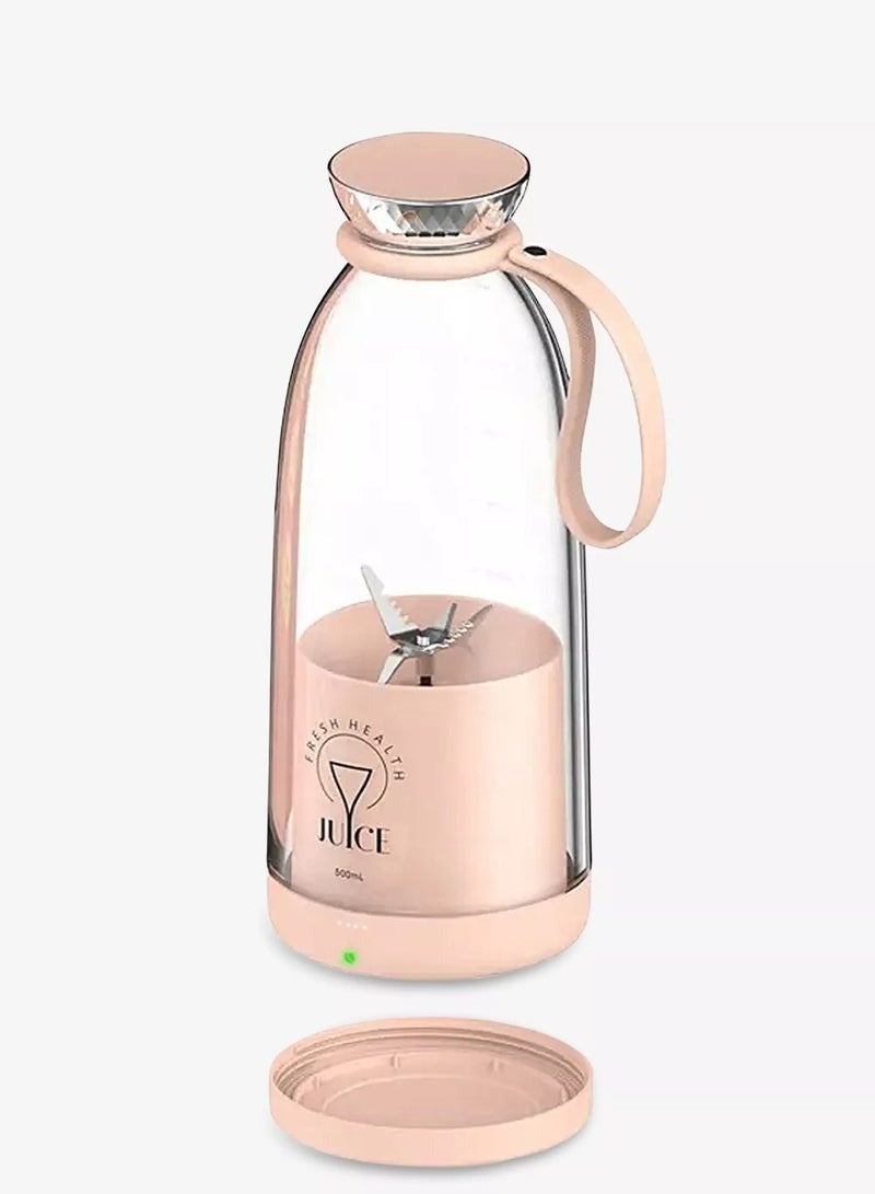 Macon Portable Mini Blender for Shakes & Smoothies, USB Rechargeable, 2400mAh Battery, Personal Juicer Bottle , Travel Friendly Fruit Mixer - Image 2