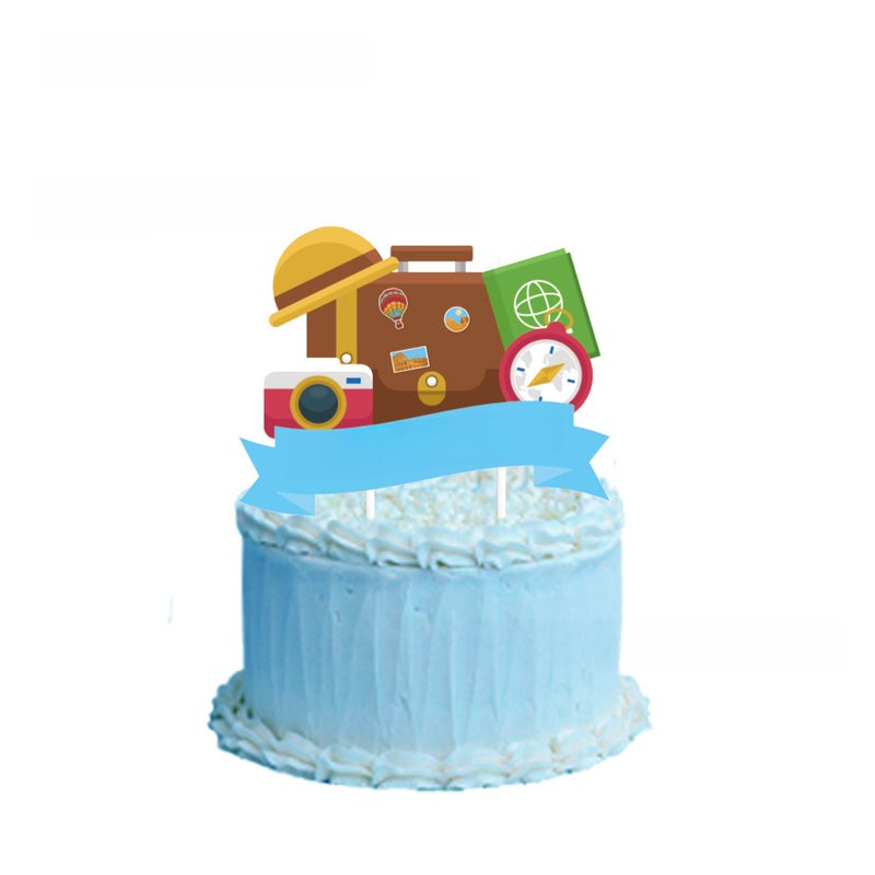 Travel Adventure Retirement Party Supplies Big Plugin 1p-Travel Adventure 