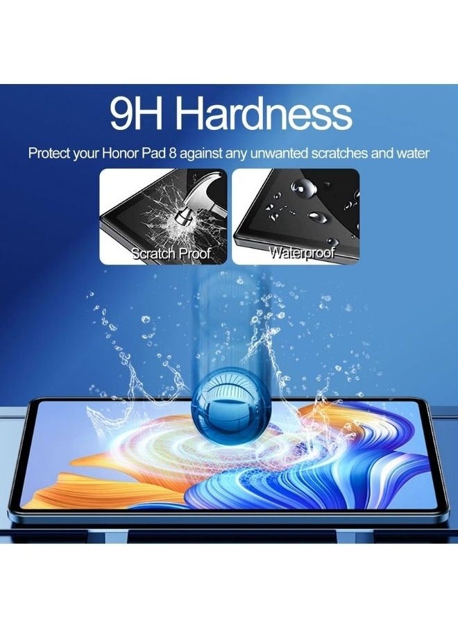 Generic - Honor Pad 8 12 inches Tempered Glass Screen Protector - Premium HD Delicate Touch , Higher Transparency , Easy to Install ,Anti-scratch and Bubble-free Screen Protector - Clear - Image 1