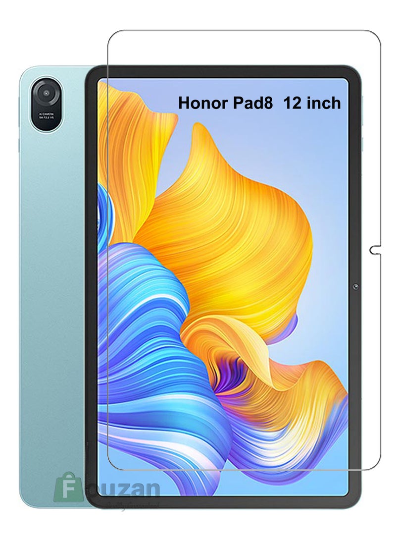 Generic - Honor Pad 8 12 inches Tempered Glass Screen Protector - Premium HD Delicate Touch , Higher Transparency , Easy to Install ,Anti-scratch and Bubble-free Screen Protector - Clear - Image 1