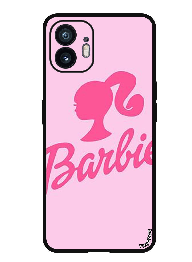 Theodor Protective Case Anti Scratch Shock Proof Bumper Cover For Nothing Phone (2) Barbie - Image 1