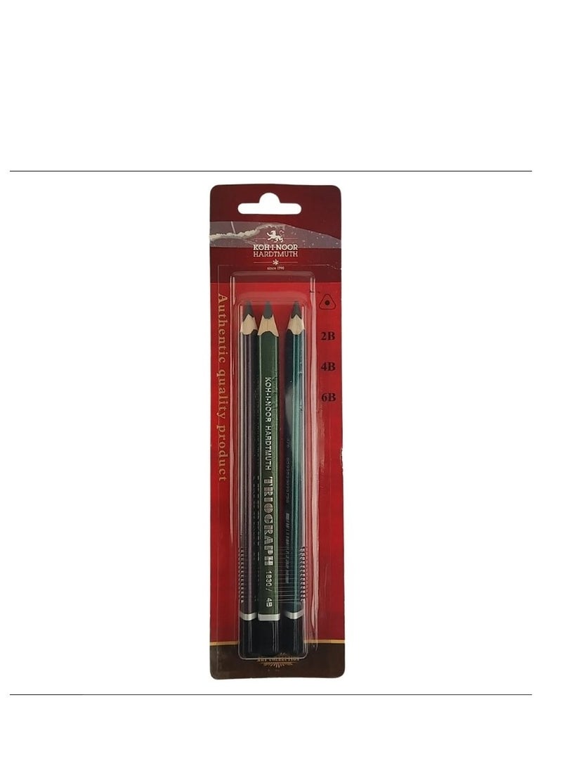 Koh-i-noor set of 3 pencil triangular graphite strong - No:1835003001BL - pzsku/Z8F8088FA77859F73712DZ/45/_/1728937765/e18e8352-624f-47c2-9e17-970fd929e615