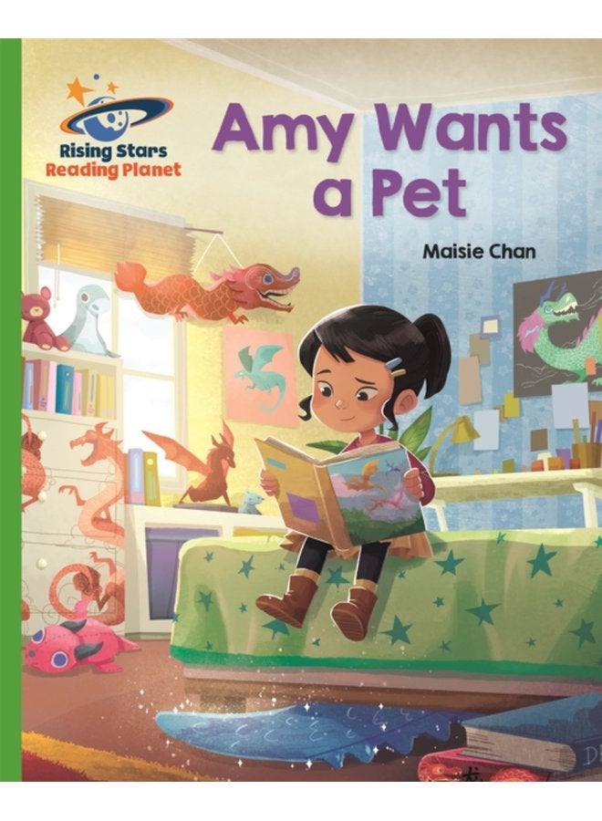 Reading Planet Amy Wants a Pet Green Galaxy - Paperback