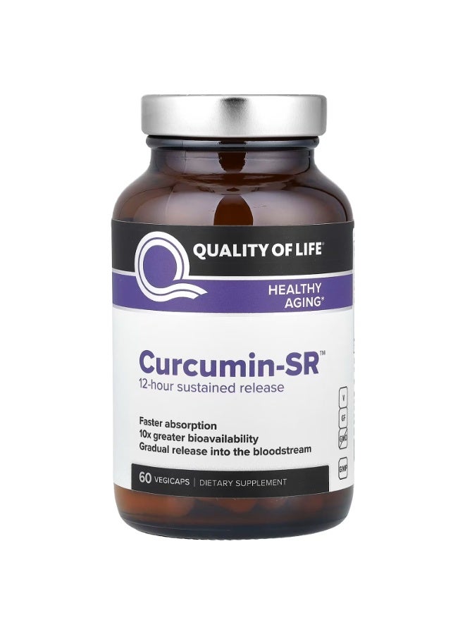 Quality of Life, Curcumin-SR™, 500 mg, 60 Vegicaps