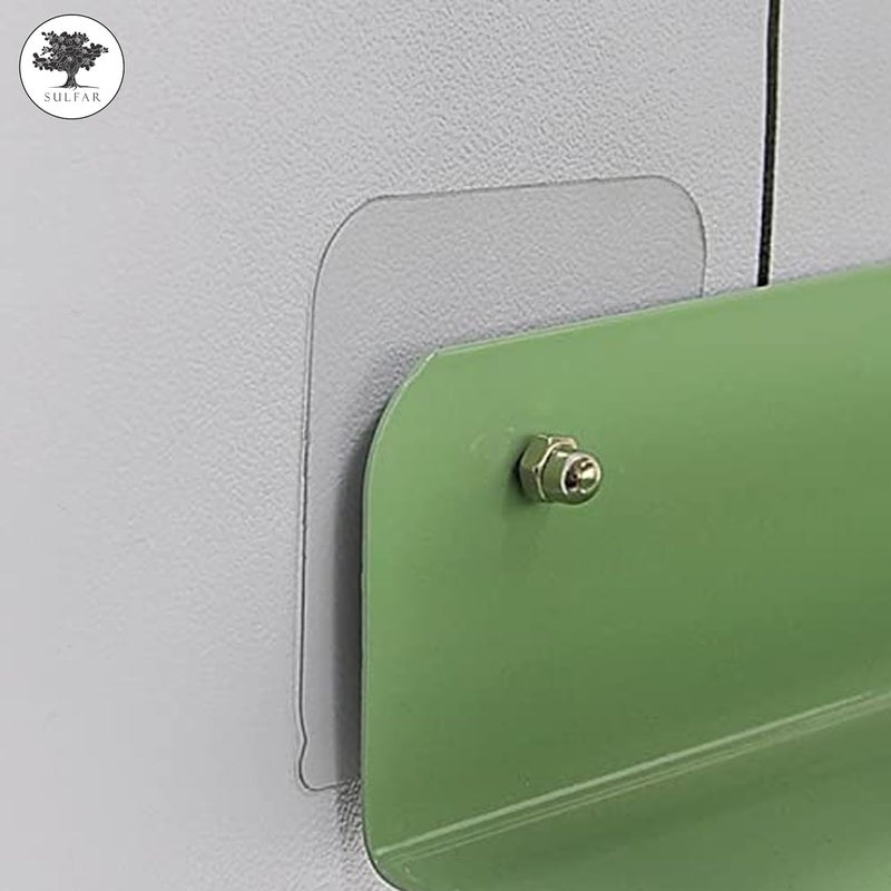 Sulfar Adhesive Hooks Heavy Duty Wall Hooks Nail Hook for Hanging Coat HatTowel Robe Hook Rack Wall Mount Bathroom and Bedroom Hooks for Wall Without Drilling Nail Hook Trasparent 10 Pack - Image 5